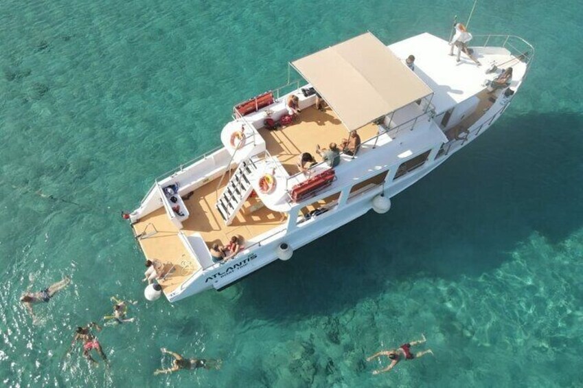 Blue Lagoon Cruise with sightseeing from Latchi harbour