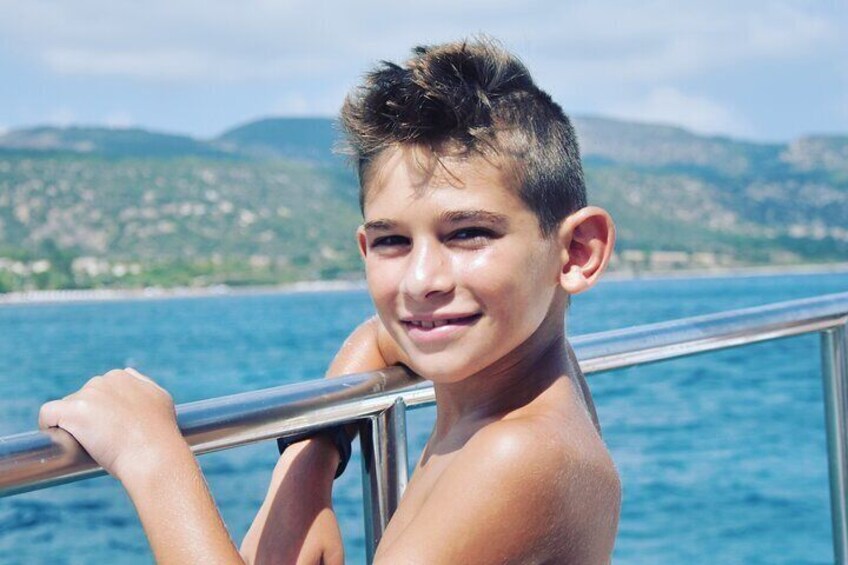 Blue Lagoon Cruise with sightseeing from Latchi harbour