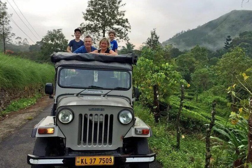 Munnar Jeep Safari