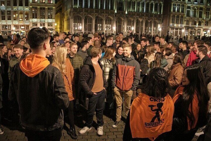 meeting point on brussels grand place