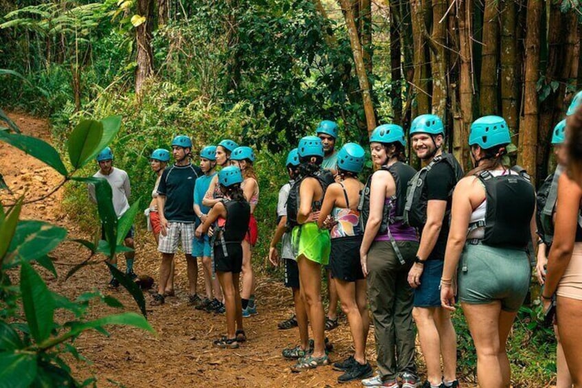Guided El Yunque Rainforest & Natural Waterslide Half-Day Adventure Tour