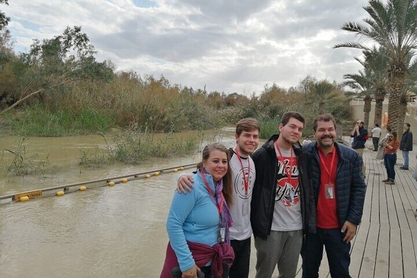 Jordan river baptism site - Travel from Tel Aviv to Jericho