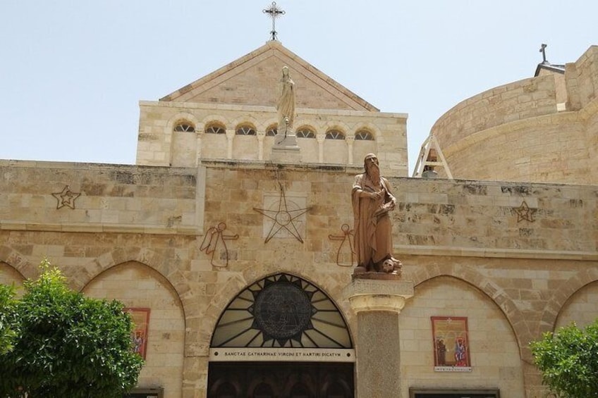 Saint Catherine Church in the Nativity church of Bethlehem - Guided tour of Bethlehem