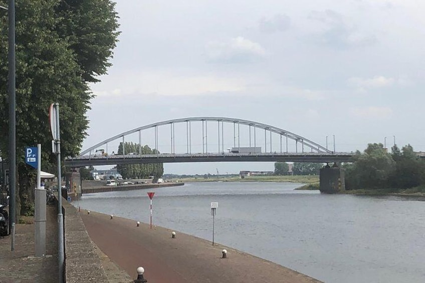 The John Frost Bridge by Arnhem