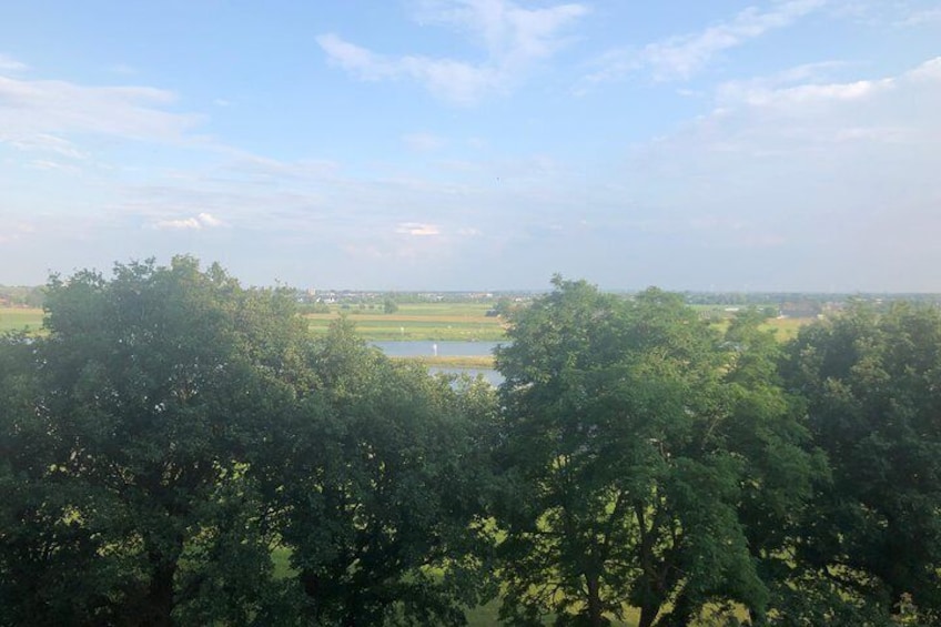 The Rhine river at Oosterbeek