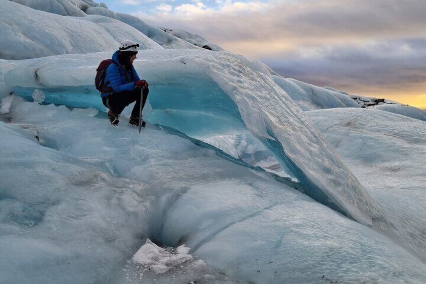 Half-Day Vatnajokull Glacier Small Group Tour from Skaftafell