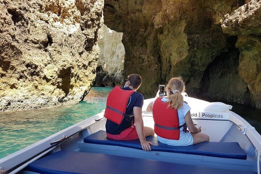 Ponta da Piedade Grotto Tour in Lagos, Algarve