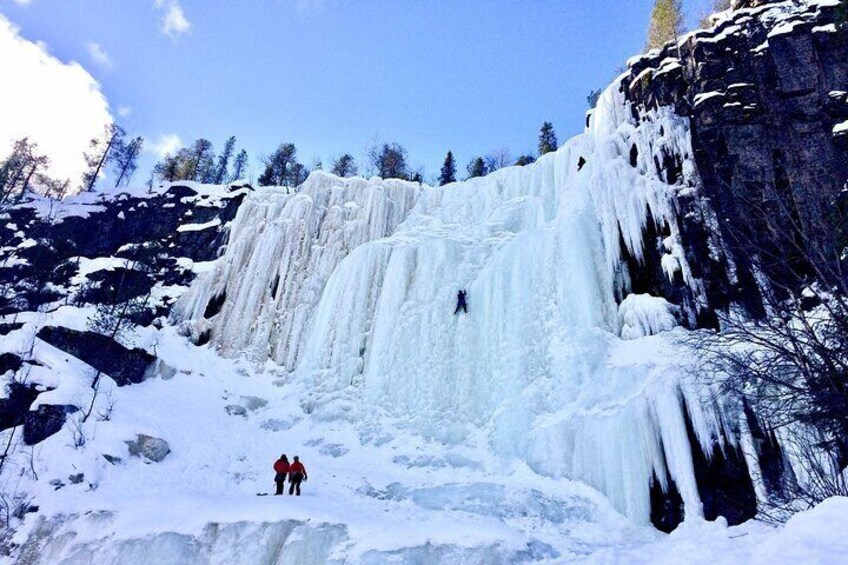 Korouoma National Park & Frozen Waterfalls