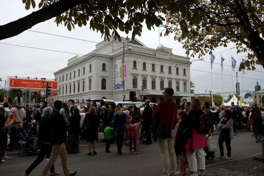 Stora teatern (Grand Theater) on Avenyn