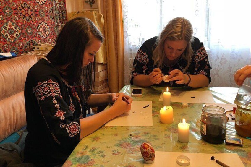 Kyiv Easter Eggs Private Painting Workshop