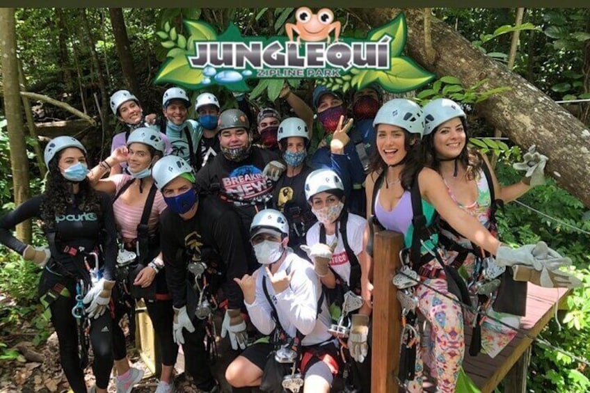 JungleQui Zipline Park at El Yunque National Forest