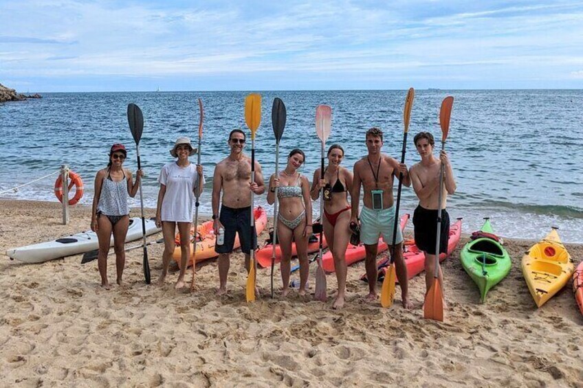 Sunset Kayak Adventure & Caves Tour, Swimming & Aperitif