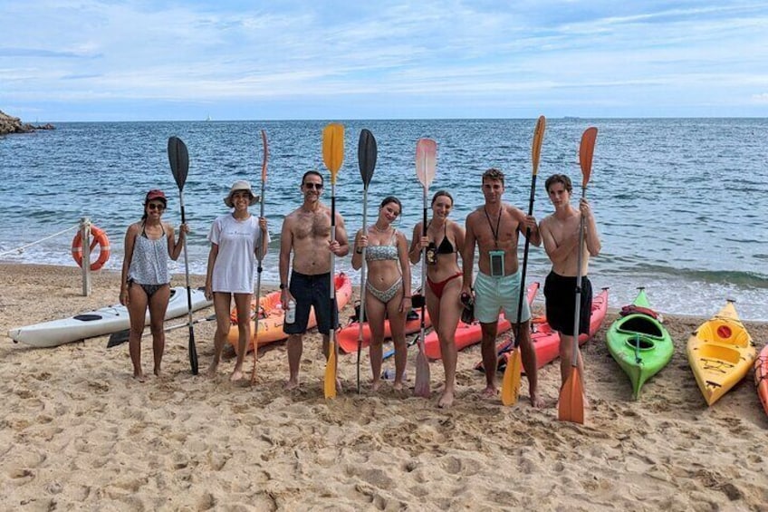 Sunset Kayak Adventure & Caves Tour, Swimming & Aperitif