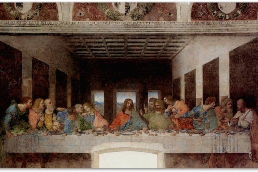 Last Supper by Leonardo Da Vinci 
