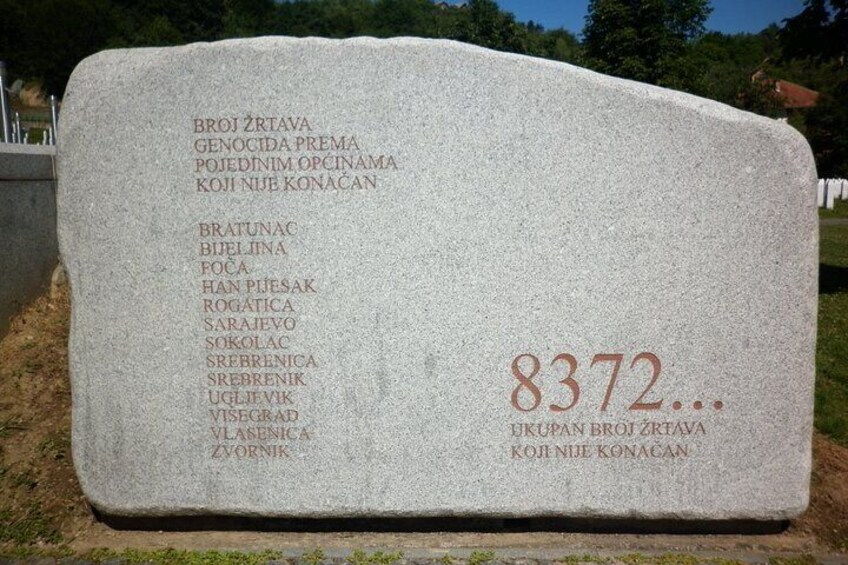 Understanding Srebrenica Genocide - Day tour from Sarajevo