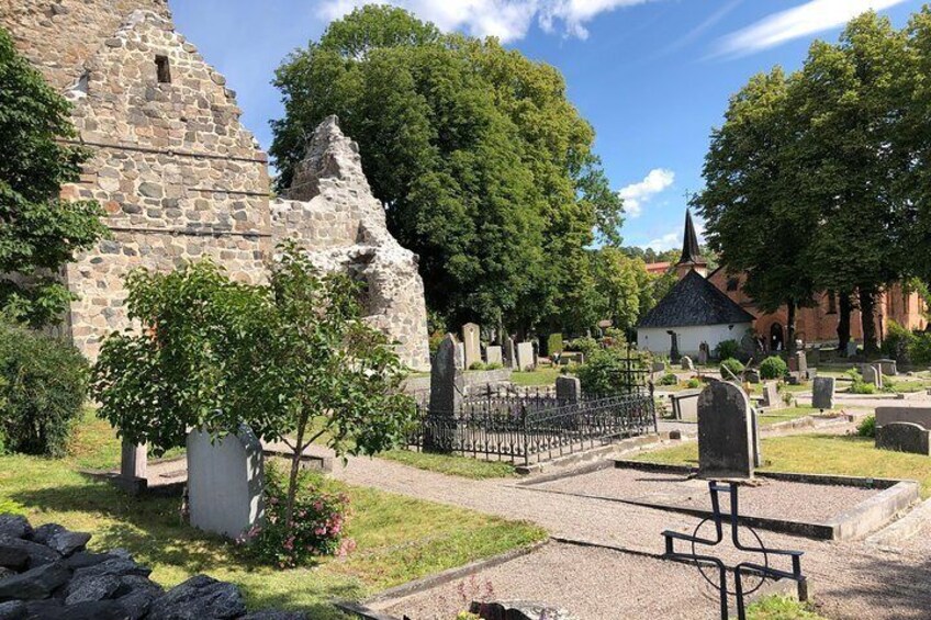 Sigtuna St Olof church ruin