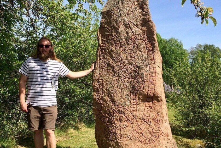 Viking age runstone