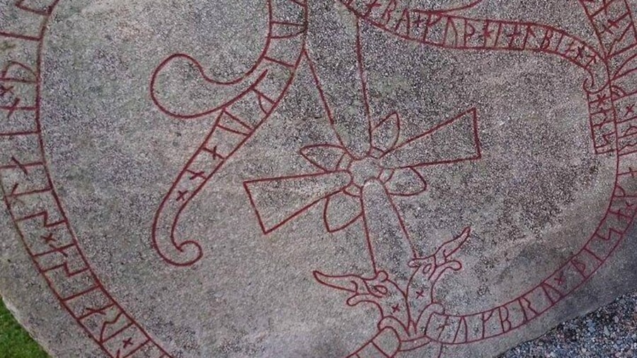 The lord Jarlabanki's rune stone.