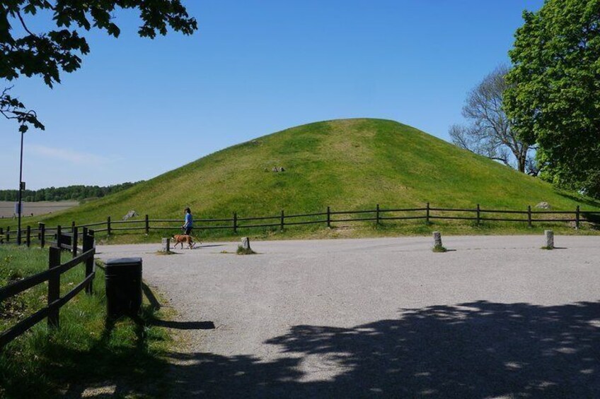 One of Old Uppsala royal grave mounds