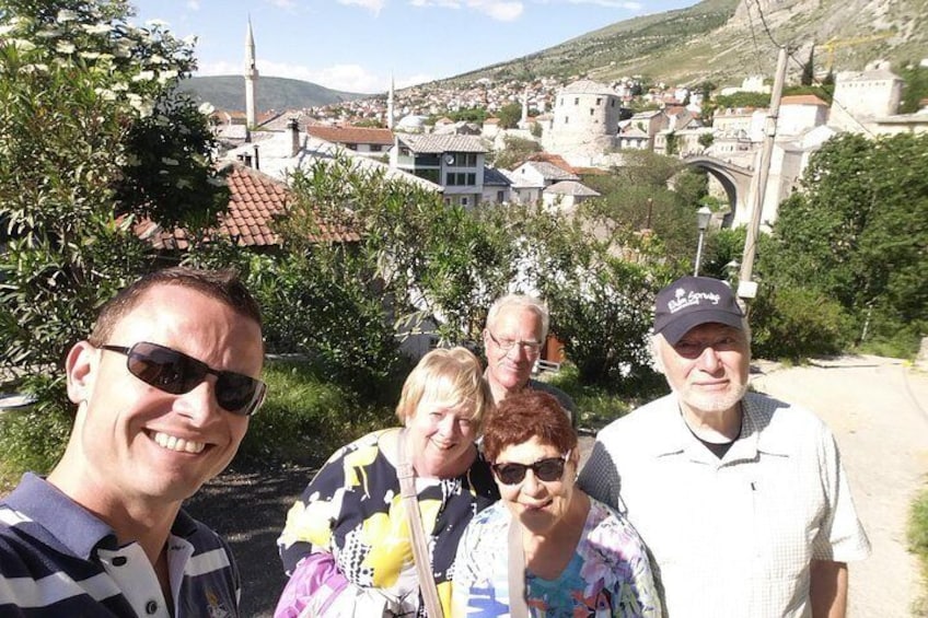 Mostar Adventure with our guests from USA