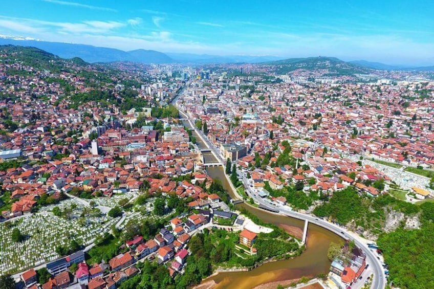Tour Starts from Sarajevo with amazing view points