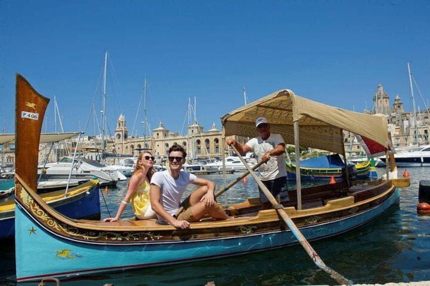 Typical harbour boat (dghajsa) tour)