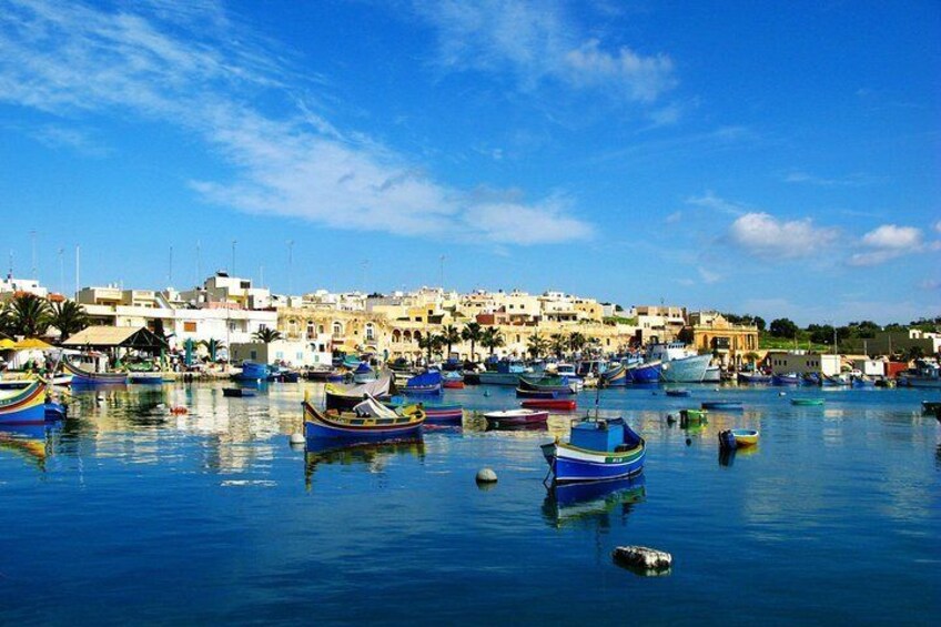 Marsaxlokk fishing village