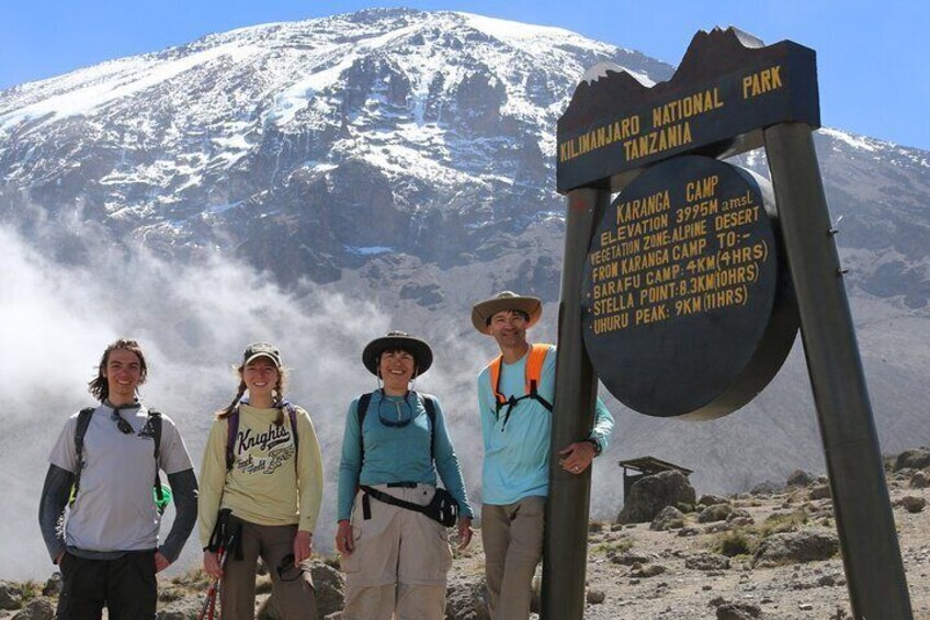 6 Days Kilimanjaro via Machame route affordable price