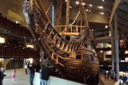 Grand Stockholm Tour VIP Car Vasa + Skansen Museums (private)