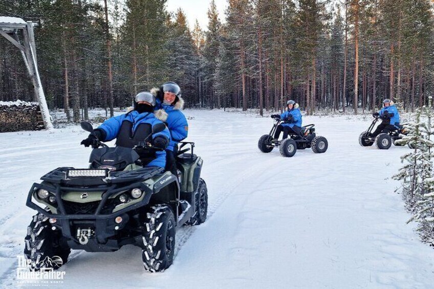 "Into The Wild" Reindeer PRIVATE Safari Lunch in Glass Igloo 