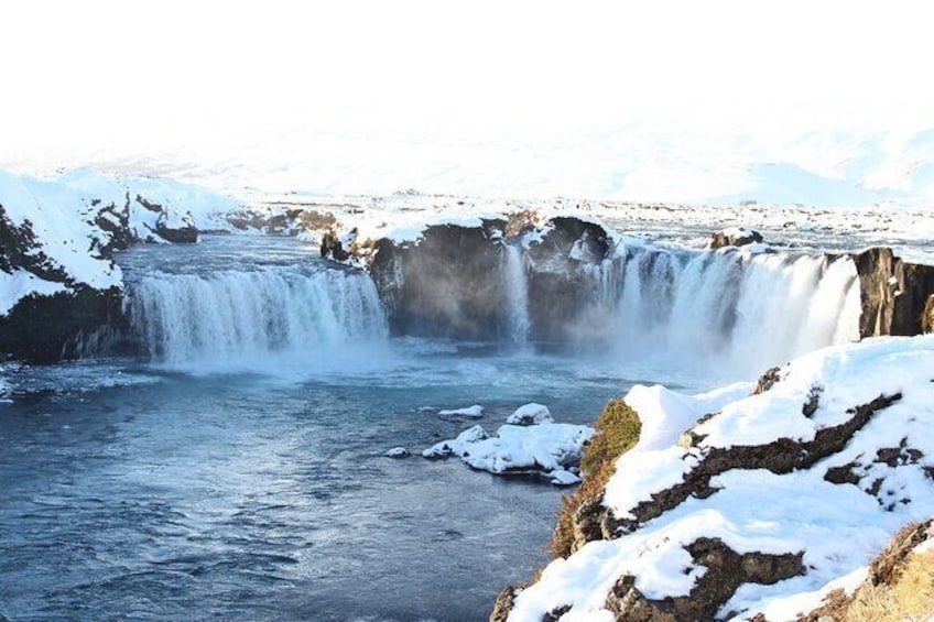 Show item 2 of 3. Goưafoss- Waterfall of the Gods Tour from Akureyri
