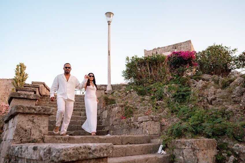 Private Professional Vacation Photoshoot in Rhodes
