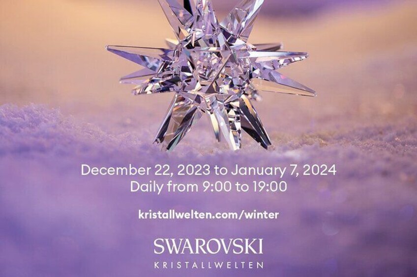 Swarovski Crystal Worlds Admission Ticket in Wattens