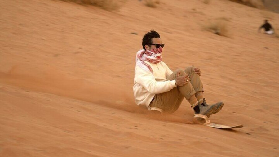 Sand-boarding