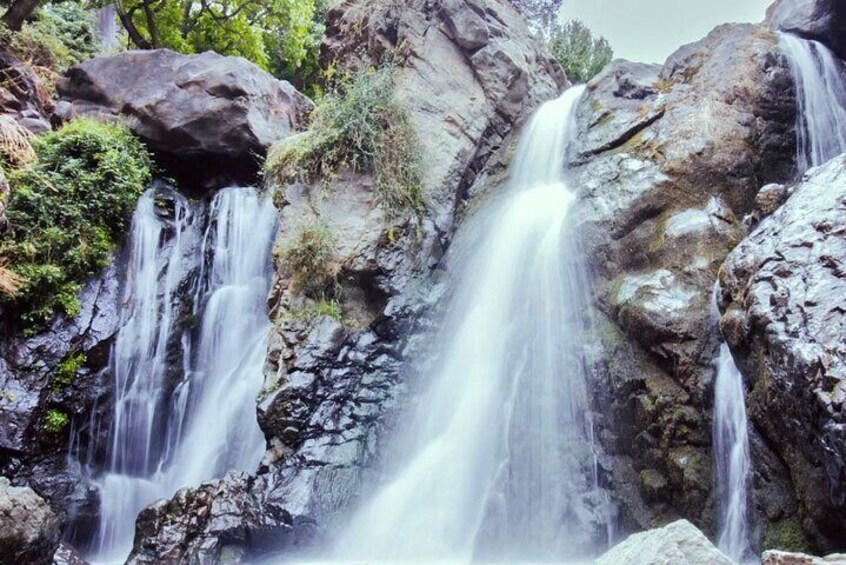 Atlas Mountain Zip Line And waterfalls berber villages with camel