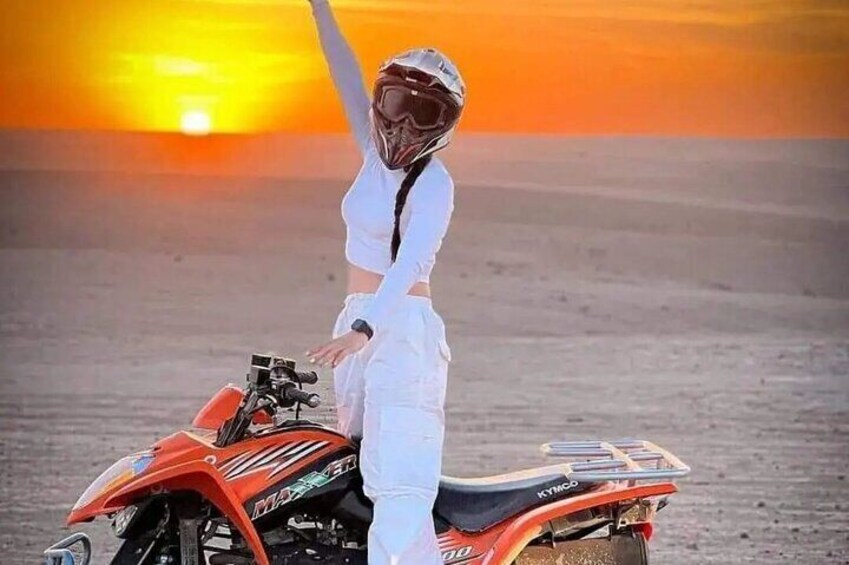 Quad Bike & Camel Ride & Dinner Show In Agafay Desert 