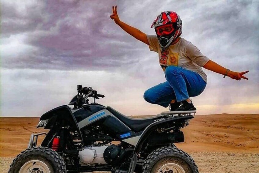 Quad Bike & Camel Ride & Dinner Show In Agafay Desert 