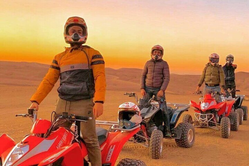 Quad Bike & Camel Ride & Dinner Show In Agafay Desert 