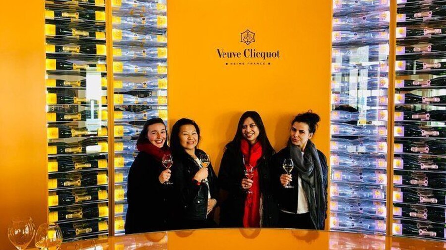 Visit of the prestigious Champagne House Veuve Clicquot