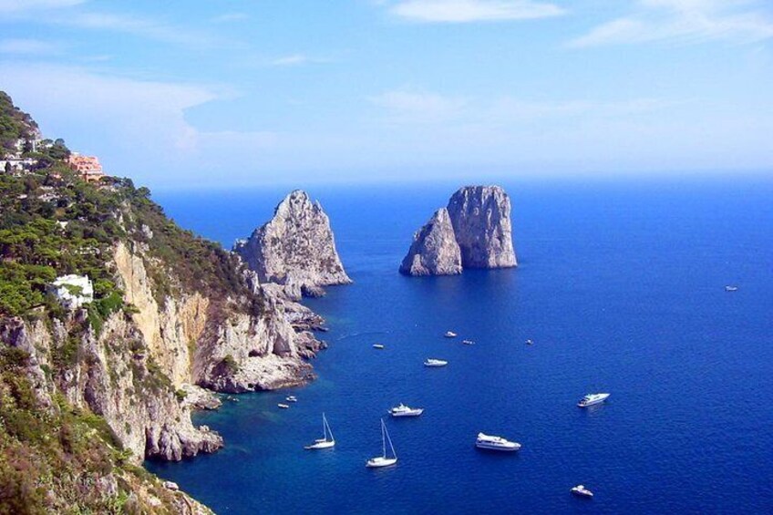 Augustus gardens view - Sunland Capri tour
