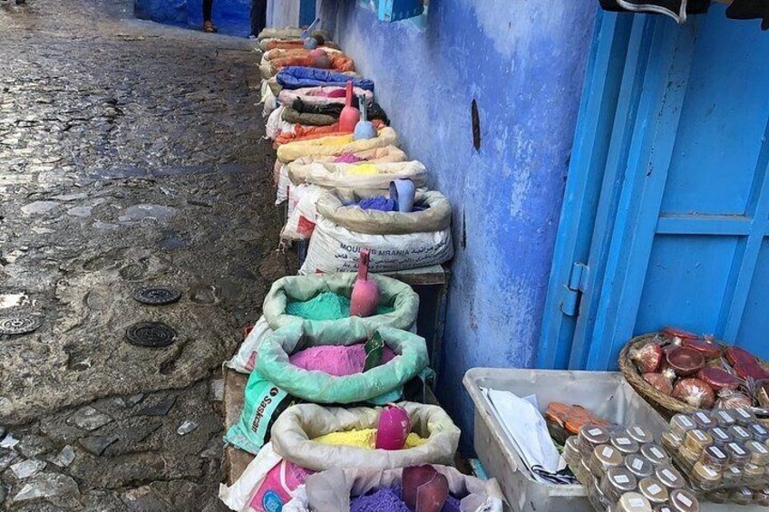 Original color of chefchaouen