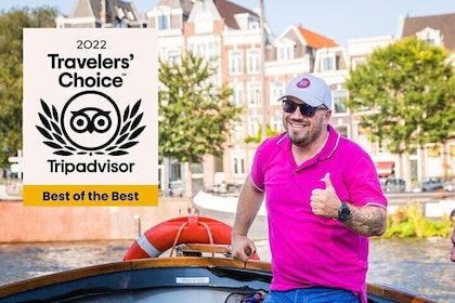 All-inclusive Amsterdam kanalkryssning av kapten Jack