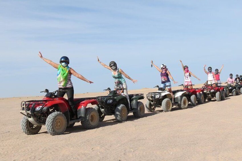 Marsa Allam Super Safari Excursion By ATV Quad and Sunset