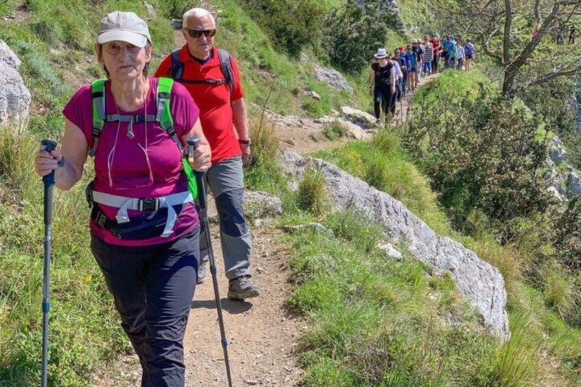 Path of the Gods Private Hiking Tour from Agerola