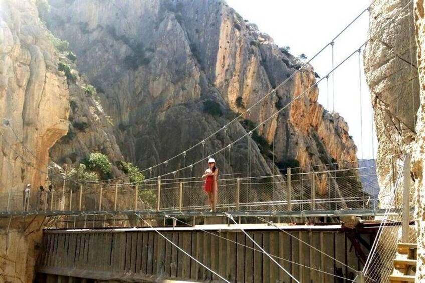 Hanging bridge