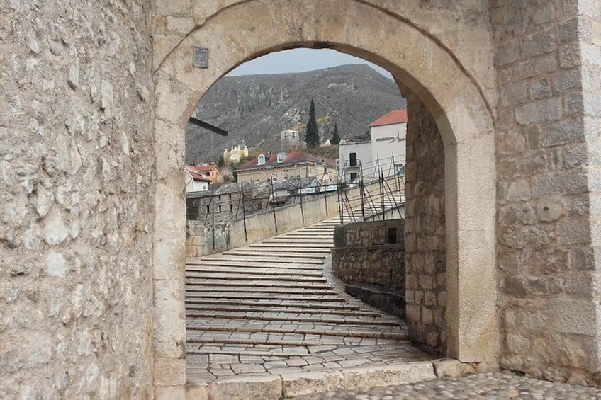The Old Bridge was recently rebuilt and many of the edifices in the Old Town have been restored or rebuilt with the contribution of an international scientific committee established by UNESCO.