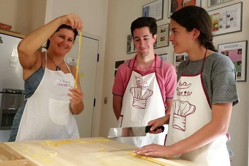 Make traditional handmade pasta from scratch with a local chef!