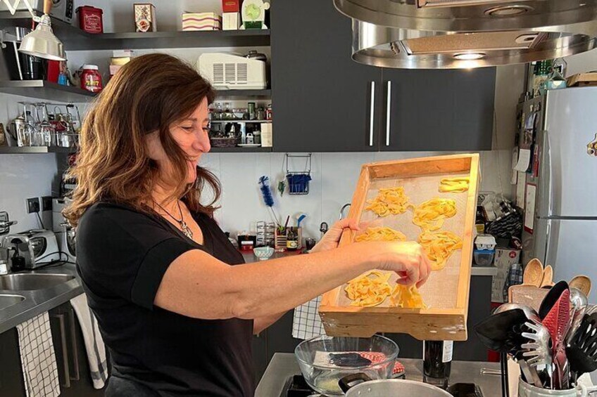 Make traditional handmade pasta from scratch with a local chef!