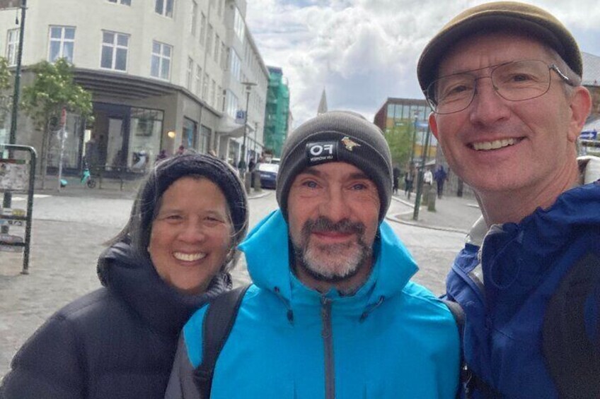 Walking tour of Reykjavik city