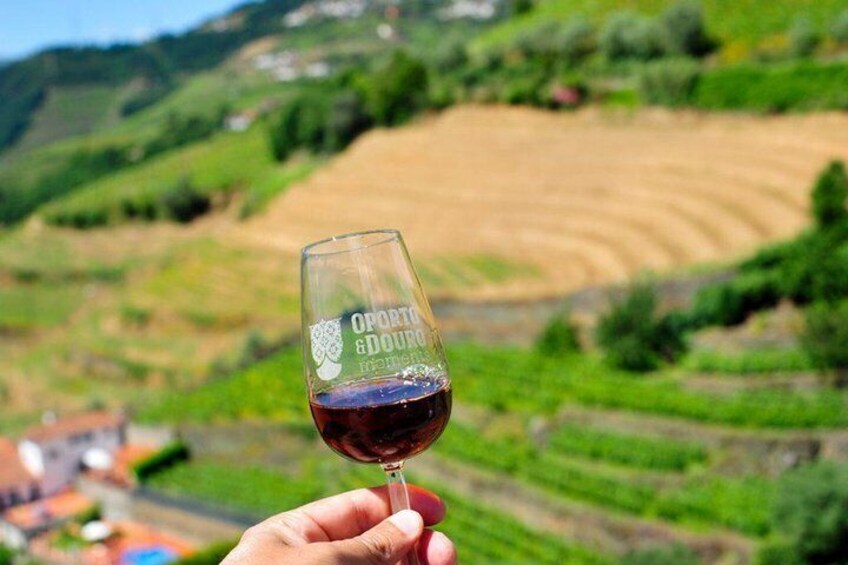 Private Douro Valley Wine Tours - the official port wine glass from Oporto & Douro Moments designed by Siza Vieira